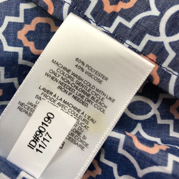 Express Women Long Sleeve Button City Shirt Top Blouse Size Small B233 -27 - Picture 9 of 14